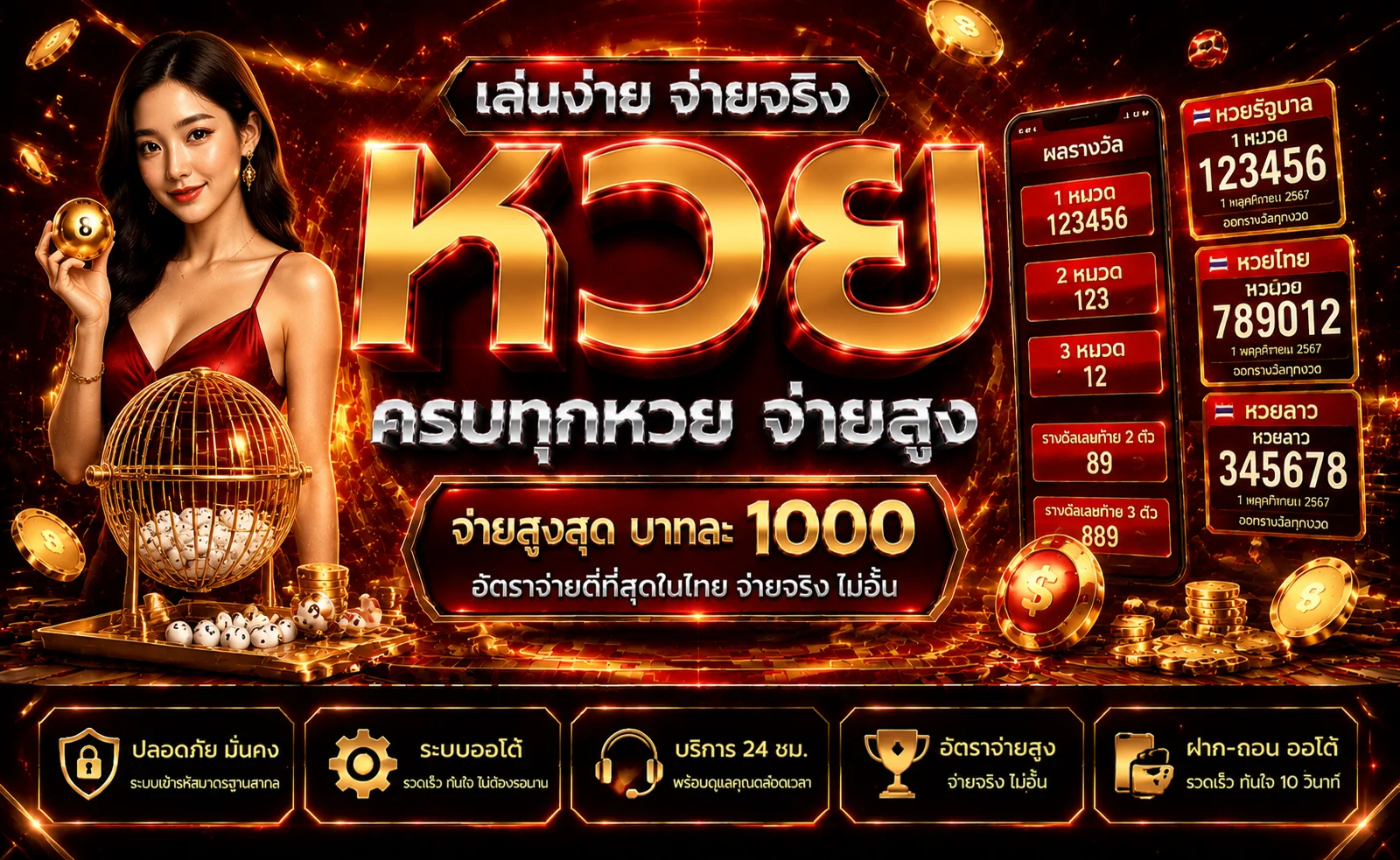 ตรวจผลหวย SUDYOD888 หวยรัฐบาล หวยลาว หวยฮานอย อัปเดตล่าสุด