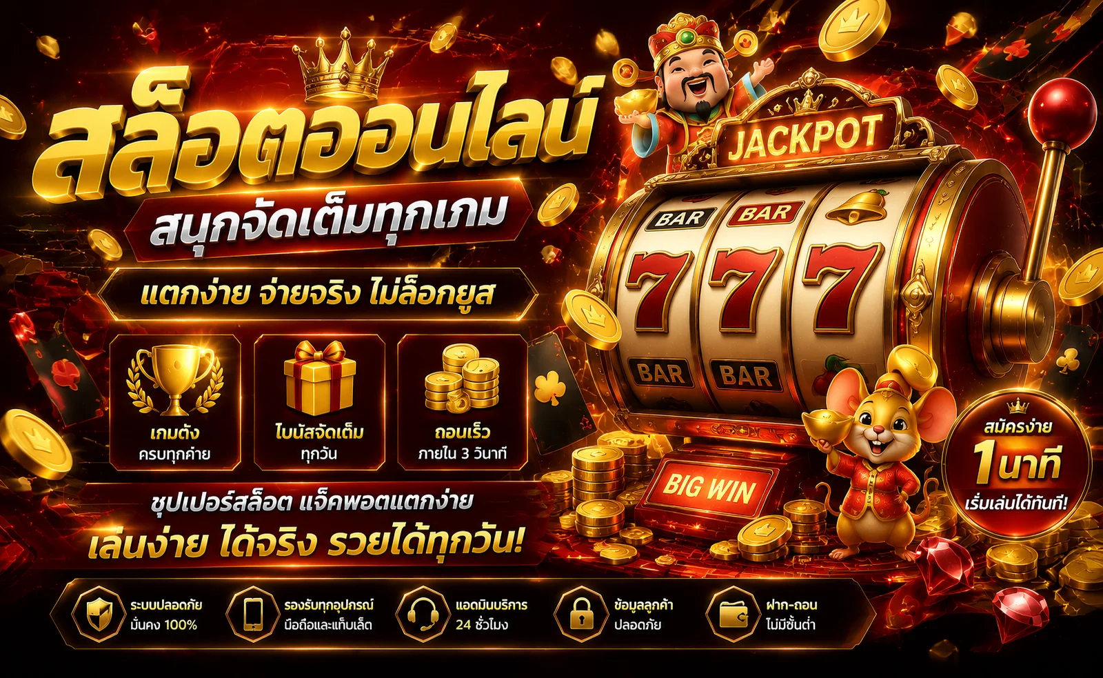 สล็อตออนไลน์ SUDYOD888 เกมสล็อตยอดนิยมจากค่ายชั้นนำ